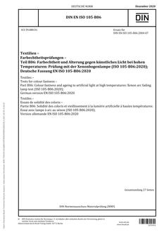 DIN EN ISO 105-B06:2020